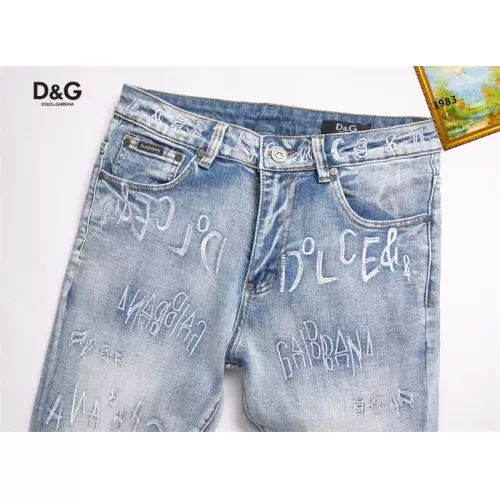 Cheap Dolce &amp; Gabbana D&amp;G Jeans For Men #1376377 Replica Wholesale [$48.00 USD] [ITEM#1376377] on Replica Dolce &amp; Gabbana D&amp;G Jeans