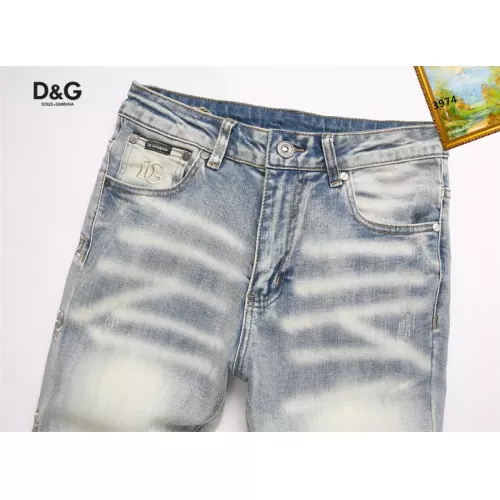 Cheap Dolce &amp; Gabbana D&amp;G Jeans For Men #1376380 Replica Wholesale [$48.00 USD] [ITEM#1376380] on Replica Dolce &amp; Gabbana D&amp;G Jeans