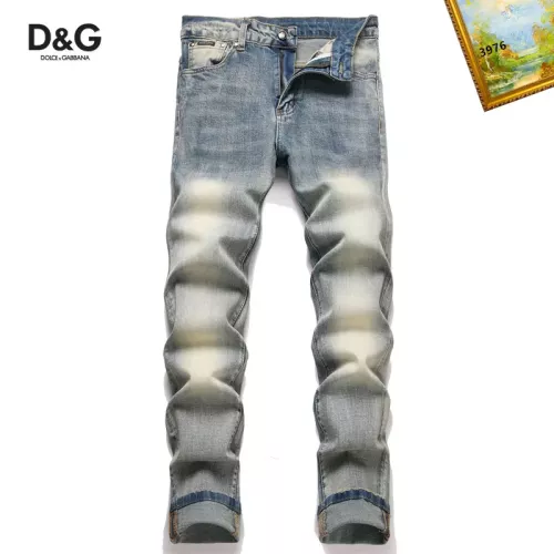 Cheap Dolce &amp; Gabbana D&amp;G Jeans For Men #1376381 Replica Wholesale [$48.00 USD] [ITEM#1376381] on Replica Dolce &amp; Gabbana D&amp;G Jeans