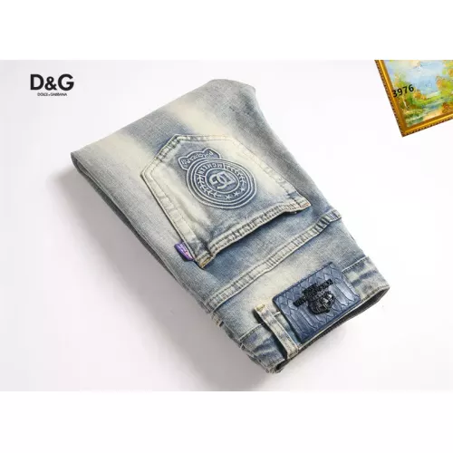 Cheap Dolce &amp; Gabbana D&amp;G Jeans For Men #1376381 Replica Wholesale [$48.00 USD] [ITEM#1376381] on Replica Dolce &amp; Gabbana D&amp;G Jeans