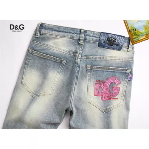 Cheap Dolce &amp; Gabbana D&amp;G Jeans For Men #1376382 Replica Wholesale [$48.00 USD] [ITEM#1376382] on Replica Dolce &amp; Gabbana D&amp;G Jeans