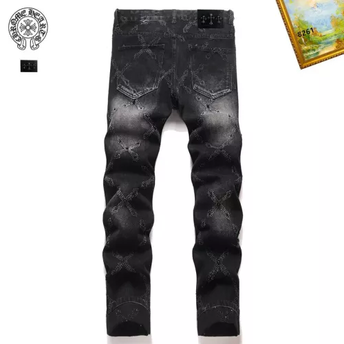 Cheap Chrome Hearts Jeans For Men #1376387 Replica Wholesale [$48.00 USD] [ITEM#1376387] on Replica Chrome Hearts Jeans