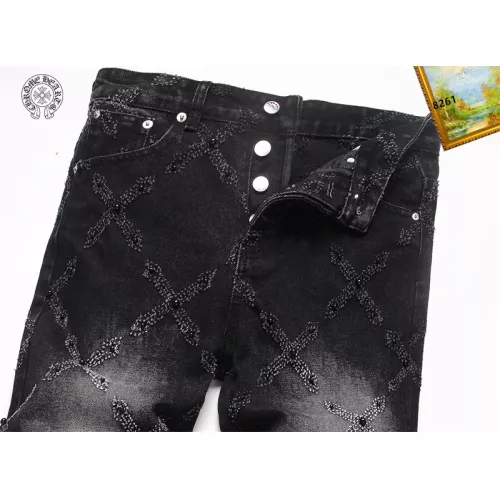 Cheap Chrome Hearts Jeans For Men #1376387 Replica Wholesale [$48.00 USD] [ITEM#1376387] on Replica Chrome Hearts Jeans
