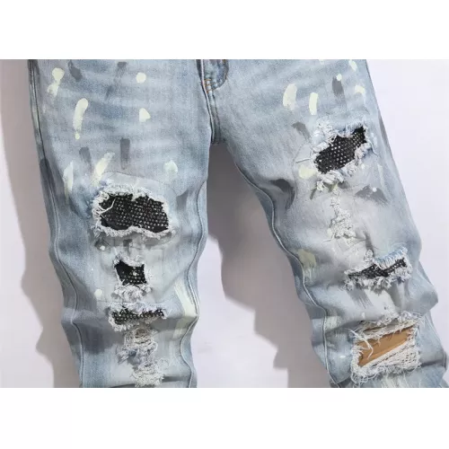 Cheap Amiri Jeans For Men #1376388 Replica Wholesale [$48.00 USD] [ITEM#1376388] on Replica Amiri Jeans