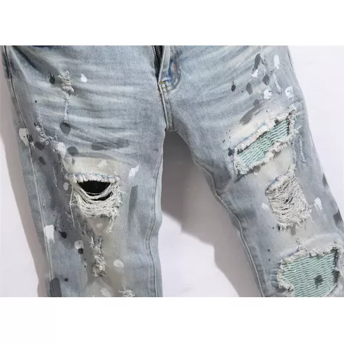 Cheap Amiri Jeans For Men #1376390 Replica Wholesale [$48.00 USD] [ITEM#1376390] on Replica Amiri Jeans