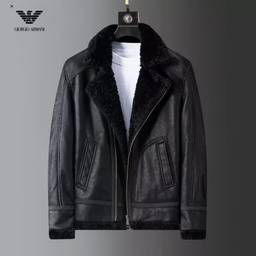 Armani Jackets Long Sleeved For Men #1376396