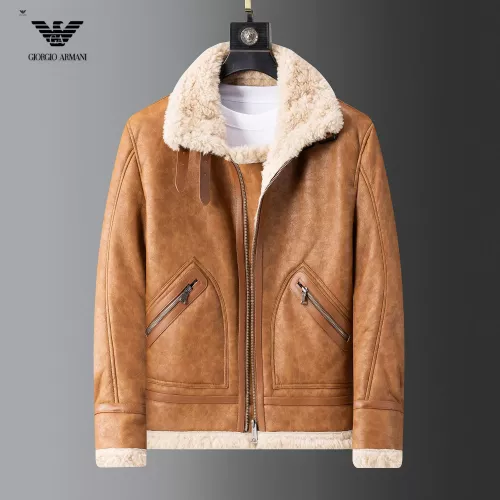 Armani Jackets Long Sleeved For Men #1376397