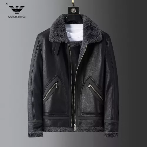 Armani Jackets Long Sleeved For Men #1376398