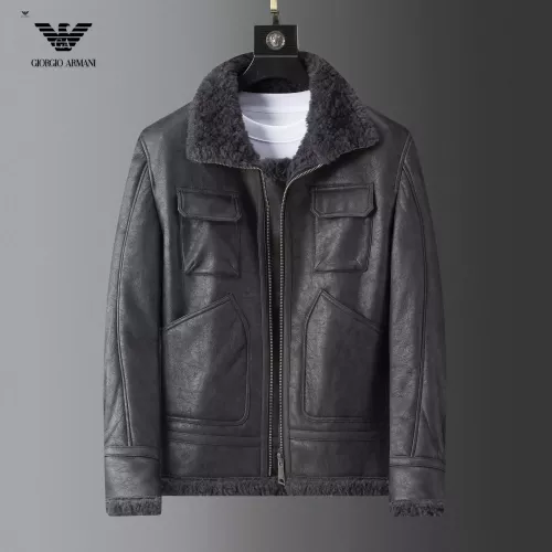 Cheap Armani Jackets Long Sleeved For Men #1376403 Replica Wholesale [$128.00 USD] [ITEM#1376403] on Replica Armani Jackets