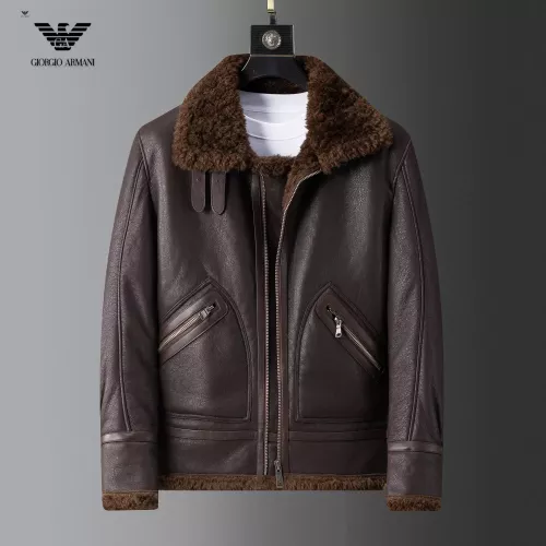 Armani Jackets Long Sleeved For Men #1376405
