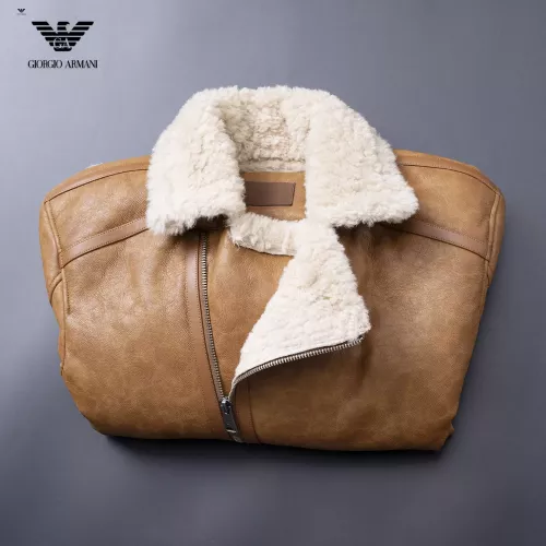 Cheap Armani Jackets Long Sleeved For Men #1376406 Replica Wholesale [$128.00 USD] [ITEM#1376406] on Replica Armani Jackets