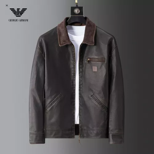 Armani Jackets Long Sleeved For Men #1376407