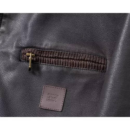 Cheap Armani Jackets Long Sleeved For Men #1376407 Replica Wholesale [$115.00 USD] [ITEM#1376407] on Replica Armani Jackets