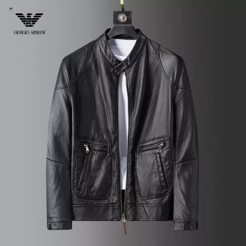 Armani Jackets Long Sleeved For Men #1376412