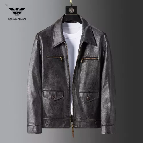 Armani Jackets Long Sleeved For Men #1376414