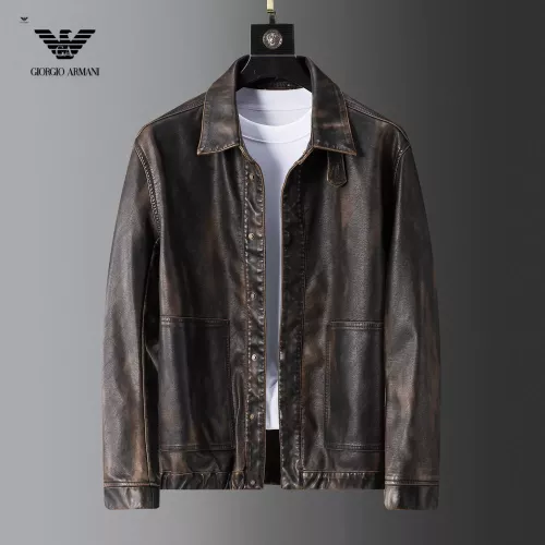 Cheap Armani Jackets Long Sleeved For Men #1376415 Replica Wholesale [$115.00 USD] [ITEM#1376415] on Replica Armani Jackets