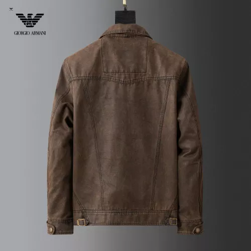 Cheap Armani Jackets Long Sleeved For Men #1376417 Replica Wholesale [$115.00 USD] [ITEM#1376417] on Replica Armani Jackets