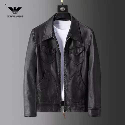 Armani Jackets Long Sleeved For Men #1376419