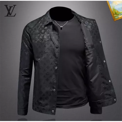 Cheap Louis Vuitton LV Jackets Long Sleeved For Men #1376421 Replica Wholesale [$82.00 USD] [ITEM#1376421] on Replica Louis Vuitton LV Jackets