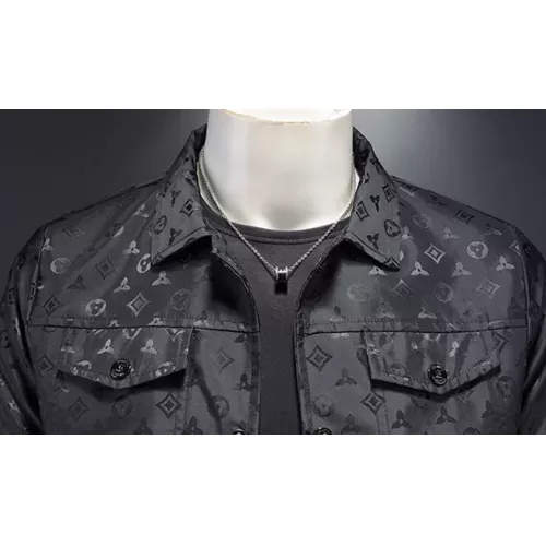 Cheap Louis Vuitton LV Jackets Long Sleeved For Men #1376421 Replica Wholesale [$82.00 USD] [ITEM#1376421] on Replica Louis Vuitton LV Jackets