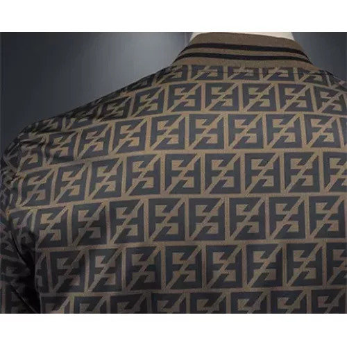 Cheap Fendi Jackets Long Sleeved For Men #1376422 Replica Wholesale [$82.00 USD] [ITEM#1376422] on Replica Fendi Jackets