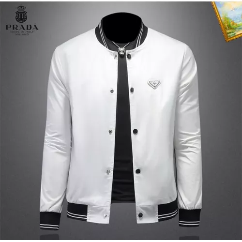 Prada Jackets Long Sleeved For Men #1376423