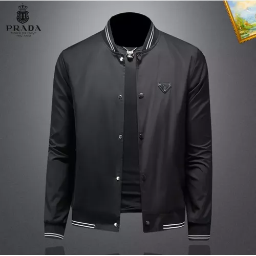 Prada Jackets Long Sleeved For Men #1376424