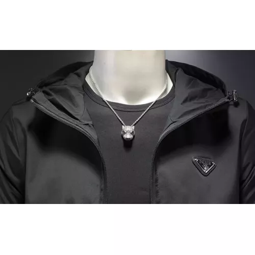 Cheap Prada Jackets Long Sleeved For Men #1376426 Replica Wholesale [$82.00 USD] [ITEM#1376426] on Replica Prada Jackets