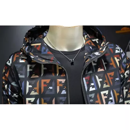 Cheap Fendi Jackets Long Sleeved For Men #1376427 Replica Wholesale [$82.00 USD] [ITEM#1376427] on Replica Fendi Jackets
