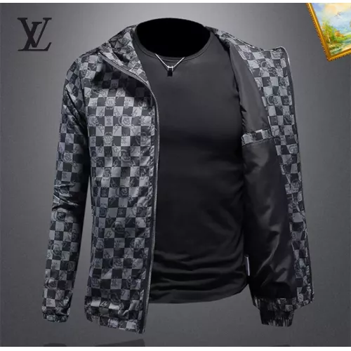 Cheap Louis Vuitton LV Jackets Long Sleeved For Men #1376428 Replica Wholesale [$82.00 USD] [ITEM#1376428] on Replica Louis Vuitton LV Jackets
