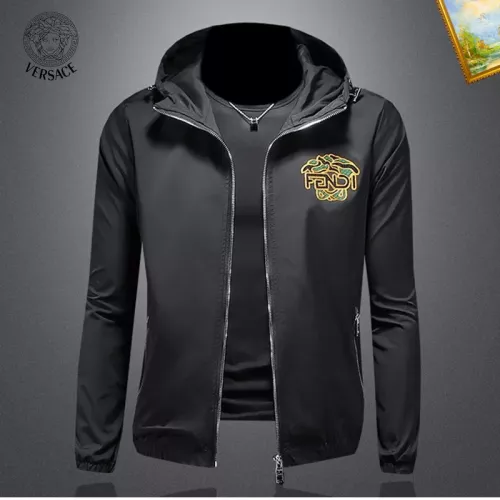 Versace Jackets Long Sleeved For Men #1376431