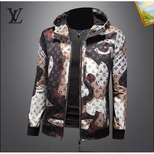 Cheap Louis Vuitton LV Jackets Long Sleeved For Men #1376432 Replica Wholesale [$82.00 USD] [ITEM#1376432] on Replica Louis Vuitton LV Jackets