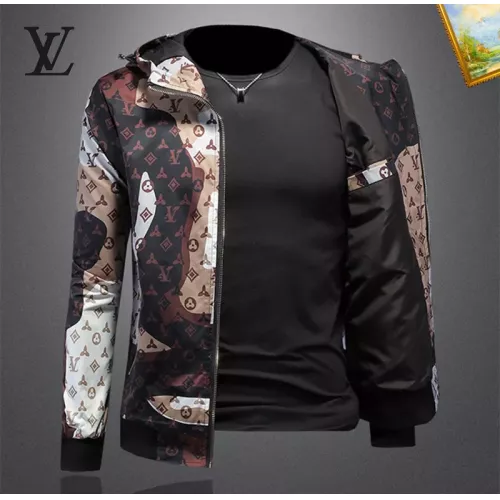 Cheap Louis Vuitton LV Jackets Long Sleeved For Men #1376432 Replica Wholesale [$82.00 USD] [ITEM#1376432] on Replica Louis Vuitton LV Jackets