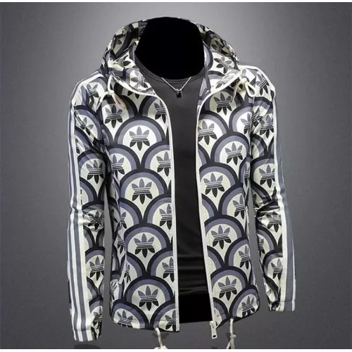 Cheap Adidas Jackets Long Sleeved For Men #1376440 Replica Wholesale [$82.00 USD] [ITEM#1376440] on Replica Adidas Jackets