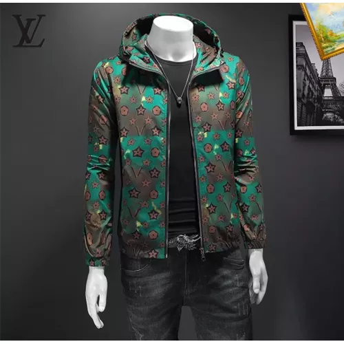 Cheap Louis Vuitton LV Jackets Long Sleeved For Men #1376441 Replica Wholesale [$82.00 USD] [ITEM#1376441] on Replica Louis Vuitton LV Jackets