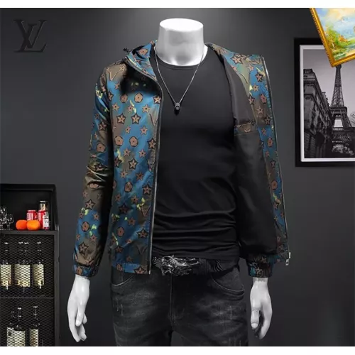 Cheap Louis Vuitton LV Jackets Long Sleeved For Men #1376442 Replica Wholesale [$82.00 USD] [ITEM#1376442] on Replica Louis Vuitton LV Jackets