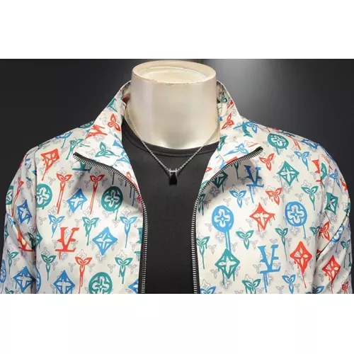 Cheap Louis Vuitton LV Jackets Long Sleeved For Men #1376446 Replica Wholesale [$82.00 USD] [ITEM#1376446] on Replica Louis Vuitton LV Jackets
