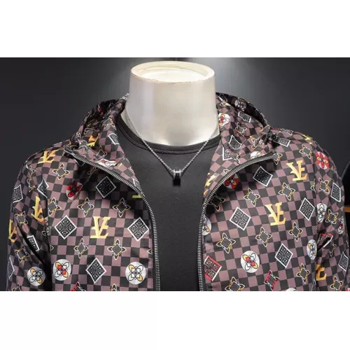 Cheap Louis Vuitton LV Jackets Long Sleeved For Men #1376447 Replica Wholesale [$82.00 USD] [ITEM#1376447] on Replica Louis Vuitton LV Jackets