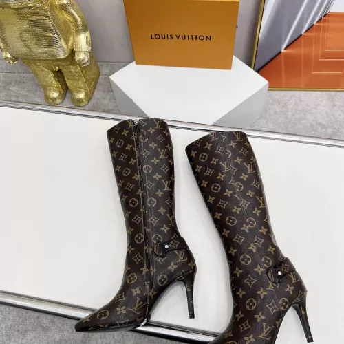 Cheap Louis Vuitton Boots For Women #1376521 Replica Wholesale [$145.00 USD] [ITEM#1376521] on Replica Louis Vuitton Boots