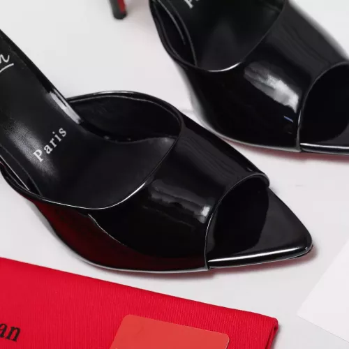 Cheap Christian Louboutin CL Slippers For Women #1376528 Replica Wholesale [$105.00 USD] [ITEM#1376528] on Replica Christian Louboutin CL Slippers