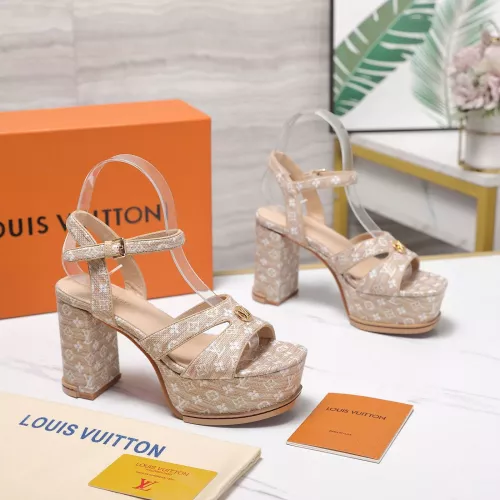 Cheap Louis Vuitton Sandal For Women #1376541 Replica Wholesale [$108.00 USD] [ITEM#1376541] on Replica Louis Vuitton Sandal