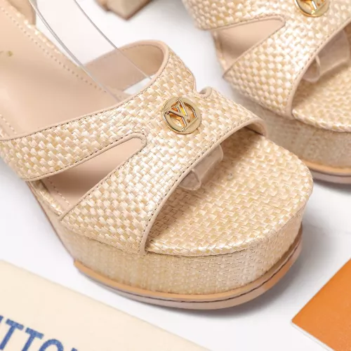 Cheap Louis Vuitton Sandal For Women #1376542 Replica Wholesale [$108.00 USD] [ITEM#1376542] on Replica Louis Vuitton Sandal