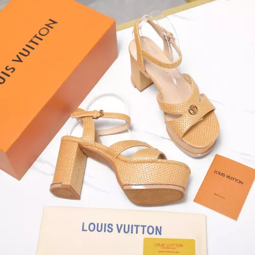 Cheap Louis Vuitton Sandal For Women #1376545 Replica Wholesale [$108.00 USD] [ITEM#1376545] on Replica Louis Vuitton Sandal