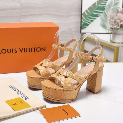 Cheap Louis Vuitton Sandal For Women #1376545 Replica Wholesale [$108.00 USD] [ITEM#1376545] on Replica Louis Vuitton Sandal