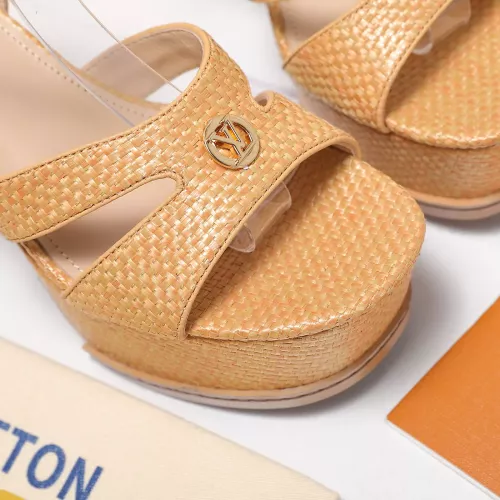 Cheap Louis Vuitton Sandal For Women #1376545 Replica Wholesale [$108.00 USD] [ITEM#1376545] on Replica Louis Vuitton Sandal