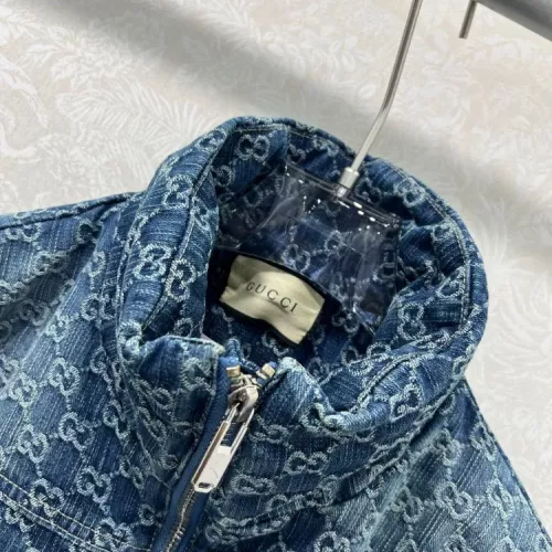 Cheap Gucci Down Feather Coat Long Sleeved For Women #1376548 Replica Wholesale [$175.00 USD] [ITEM#1376548] on Replica Gucci Down Feather Coat