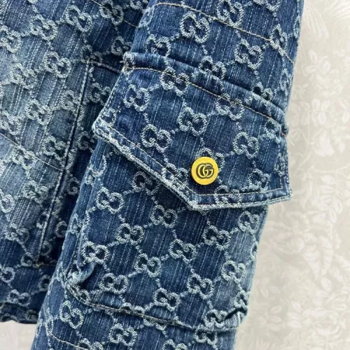 Cheap Gucci Down Feather Coat Long Sleeved For Women #1376548 Replica Wholesale [$175.00 USD] [ITEM#1376548] on Replica Gucci Down Feather Coat