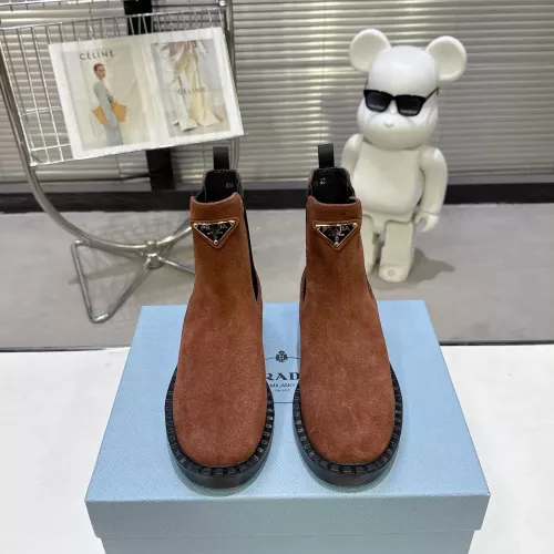 Cheap Prada Boots For Women #1376566 Replica Wholesale [$115.00 USD] [ITEM#1376566] on Replica Prada Boots