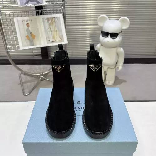 Cheap Prada Boots For Women #1376568 Replica Wholesale [$115.00 USD] [ITEM#1376568] on Replica Prada Boots