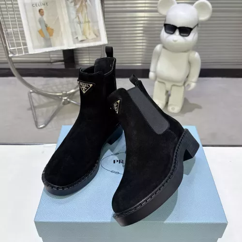 Cheap Prada Boots For Women #1376568 Replica Wholesale [$115.00 USD] [ITEM#1376568] on Replica Prada Boots